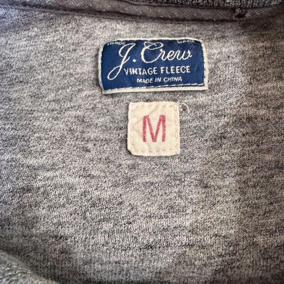 J Crew Sweatshirt Men's Medium Short Sleeve Crewneck Pullover Knit Goods Retro - Picture 4 of 6